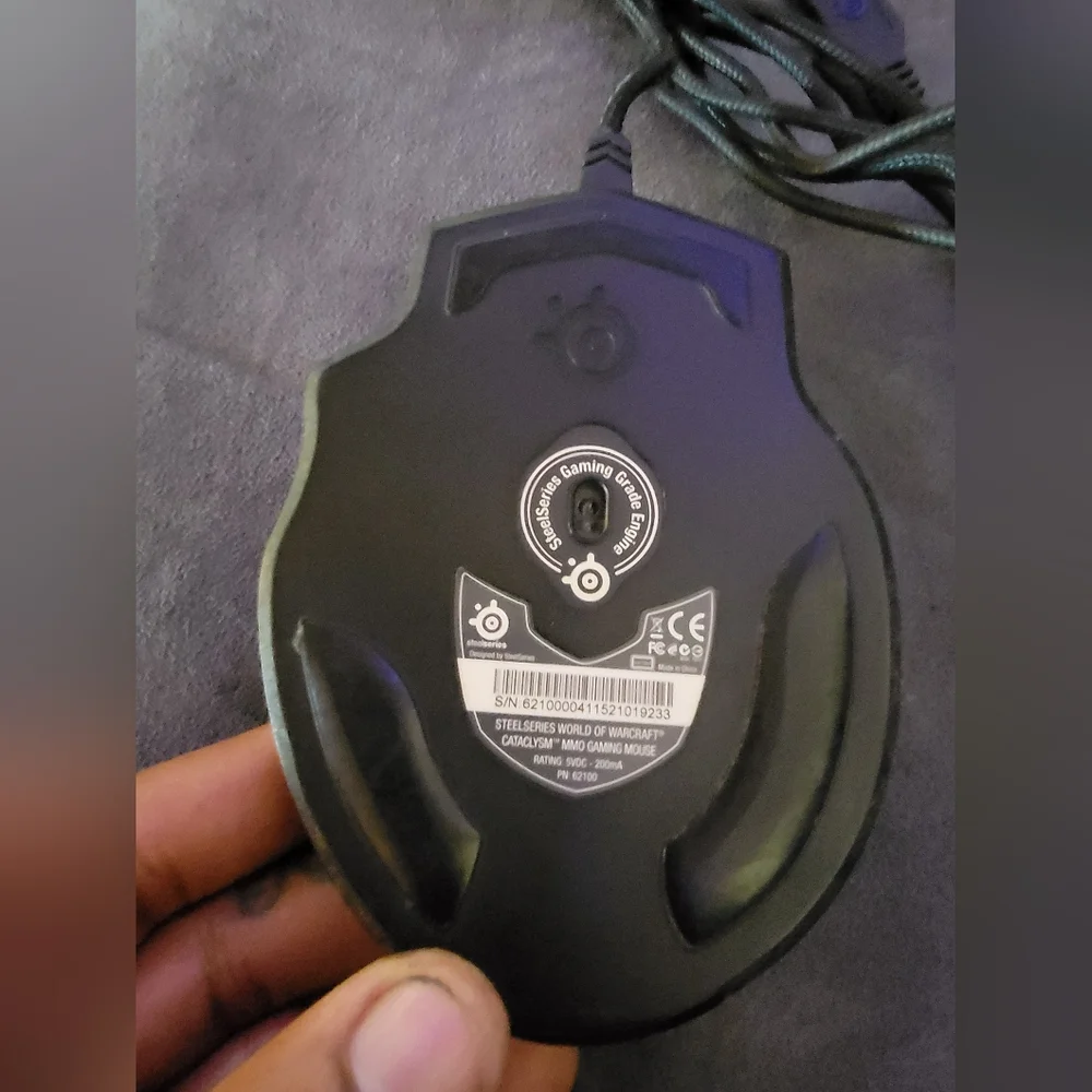 Steel Series World Of Warcraft Mouse
